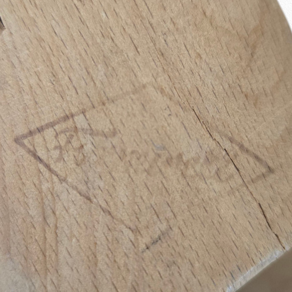 1980s Vintage Wooden Shoe Stretchers Large Size Spring Loaded West Germany Made - Picture 5 of 7